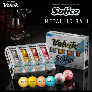 [볼빅/정품] 솔리체 SOLICE 골프공 골프볼 컬러볼 (3피스/12알) 컬러혼합