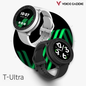 [보이스캐디/정품] 2023신형 T-Ultra 티 울트라 골프 거리측정기 (블랙,화이트) 시계형