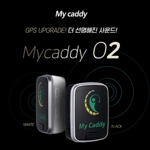 [당일발송]블랙[마이캐디/정품]  MYCADDY O2 오투 골프거리측정기 GPS 업그레이드! 더 선명해진 사운드!